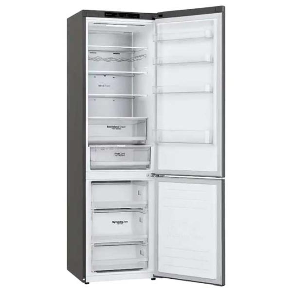Frigider LG GW-B509SLNM cu congelator jos 384 l / 203 cm / Inox photo 5