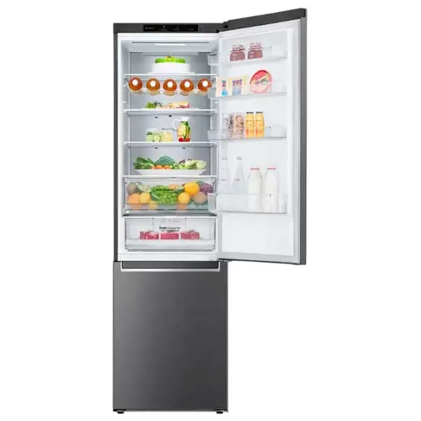 Frigider LG GW-B509SLNM cu congelator jos 384 l / 203 cm / Inox photo 6