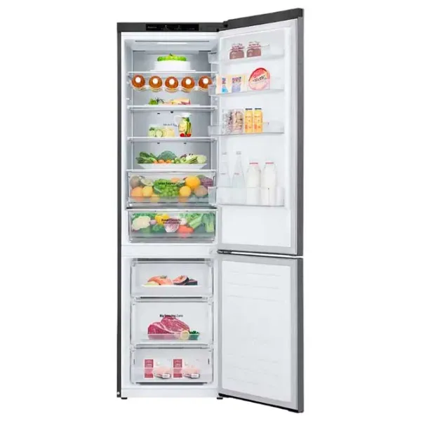 Frigider LG GW-B509SLNM cu congelator jos 384 l / 203 cm / Inox photo 7