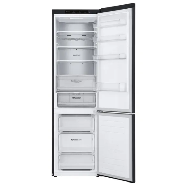 Frigider LG GW-B509SBNM cu congelator jos 384 l / 203 cm / Black photo 5