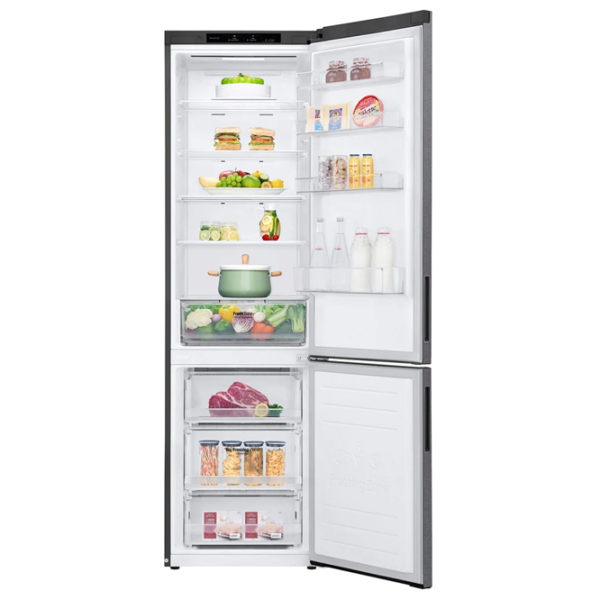 Frigider LG GW-B509CLZM cu congelator jos 384 l / 203 cm / Inox photo 6