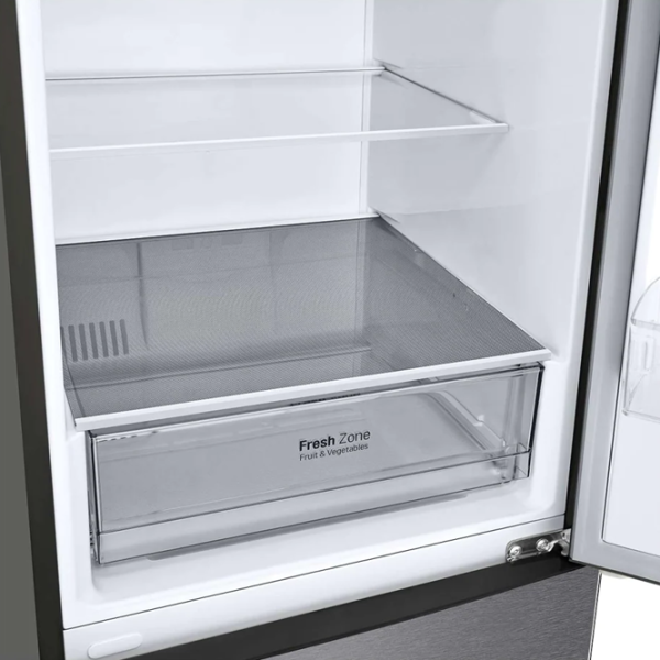 Frigider LG GW-B509CLZM cu congelator jos 384 l / 203 cm / Inox photo 8