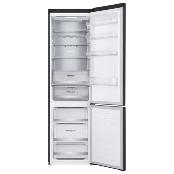 Frigider LG GW-B509SBUM cu congelator jos 384 l / 203 cm / Black photo 3