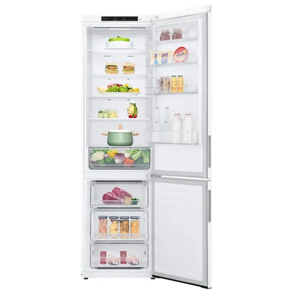 Frigider LG GW-B509CQZM cu congelator jos 384 l / 203 cm / White photo 5
