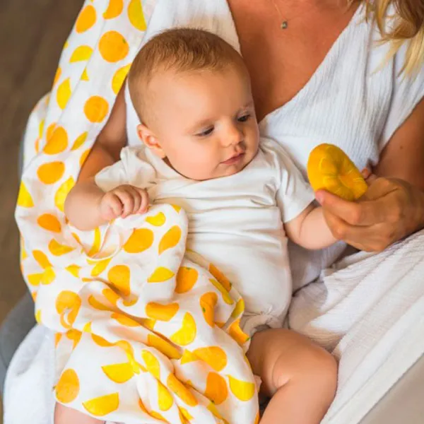Пеленка BabyOno 536/ 03 Многораовые/ Оранжевый photo 6