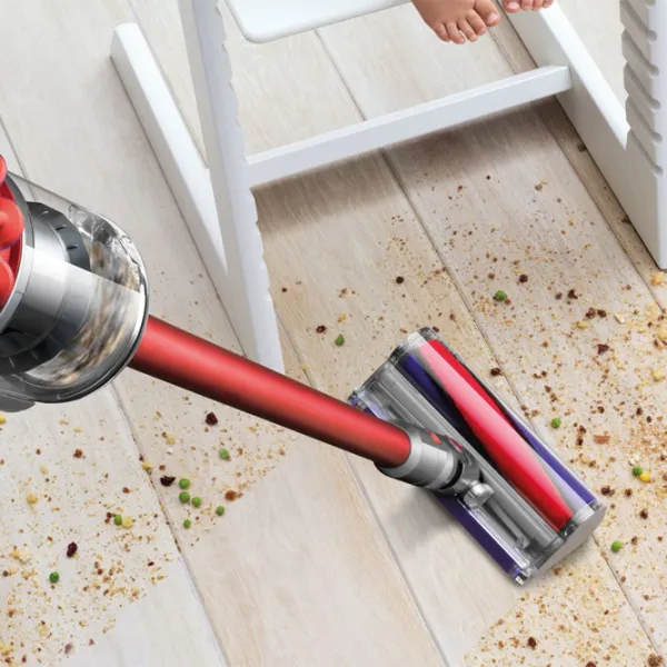 Вертикальный пылесос Dyson V10 Fluffy 525 Вт/ Серый Фиолетовый photo 3