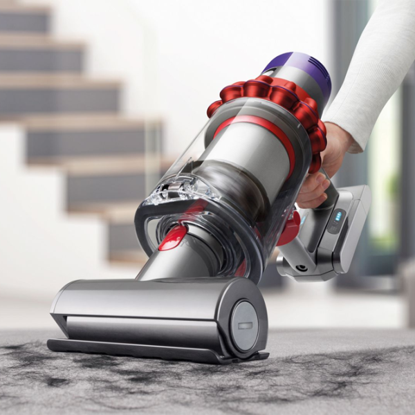 Вертикальный пылесос Dyson V10 Fluffy 525 Вт/ Серый Фиолетовый photo 4