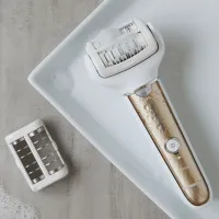 Epilator Panasonic ES-EL3A-N520 Uscată/ Umedă/ White Gold photo 5