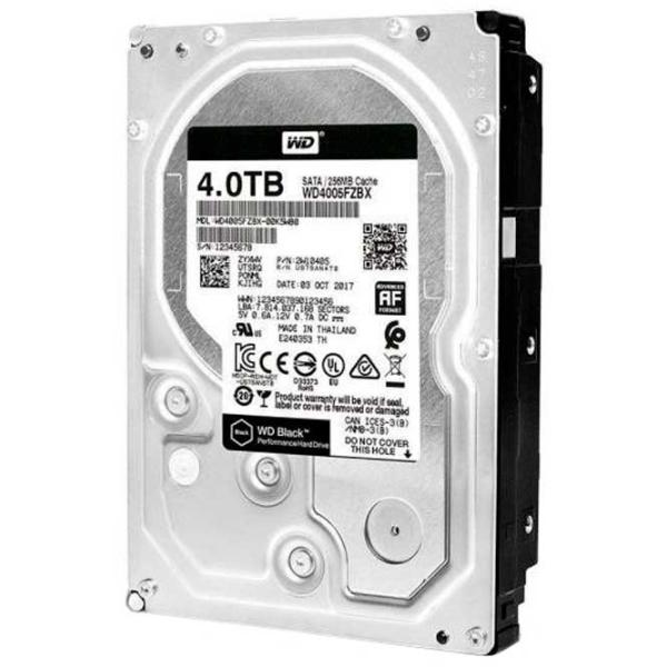 HDD Western Digital Black Gaming 4 TB WD4005FZBX/ Black photo 2