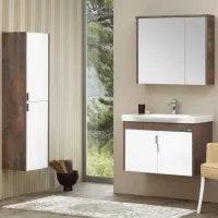 Dulap penal Orka Luna Pe perete/ MDF/ White photo 2
