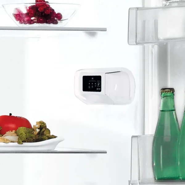 Frigider Indesit LI8 S1E S AQUA cu congelator jos 334 l / 188.9 cm / Silver photo 5