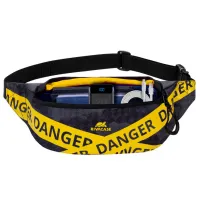 Geanta de talie RivaCase 5411 Como Gray photo 7