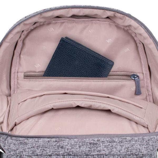Rucsac RivaCase 7923 13.3"/ Light Gray/ 15 l photo 10