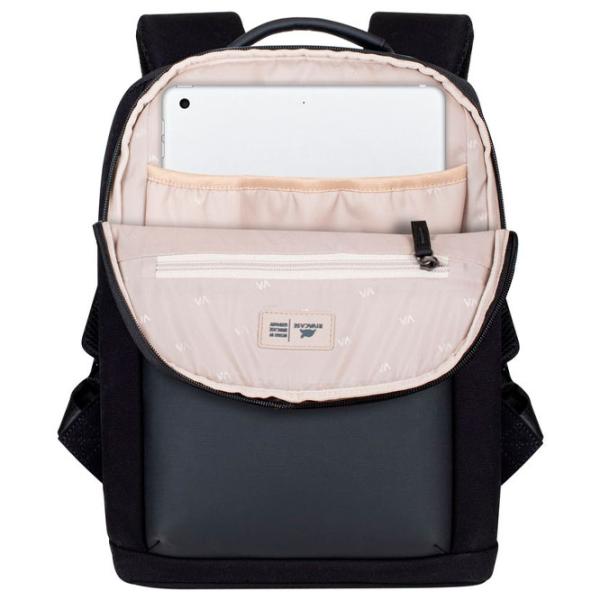 Рюкзак RivaCase 8521 Canvas Urban 13.3"/ Черный photo 6