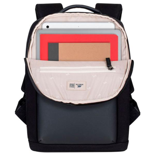Рюкзак RivaCase 8521 Canvas Urban 13.3"/ Черный photo 7