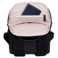 Rucsac RivaCase 8521 Canvas Urban 13.3"/ Black photo 8