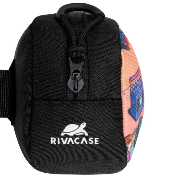 Geanta de talie RivaCase 5410 Waist Print Skaters Black photo 3