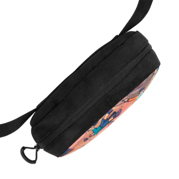 Geanta de talie RivaCase 5410 Waist Print Skaters Black photo 6