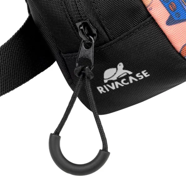 Geanta de talie RivaCase 5410 Waist Print Skaters Black photo 14