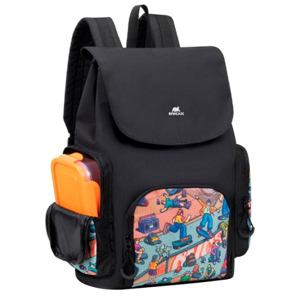 Rucsac RivaCase 5425 Urban Skaters Black/ 15 l photo 7 Rucsac RivaCase 5425 Urban Skaters Black/ 15 l photo 7