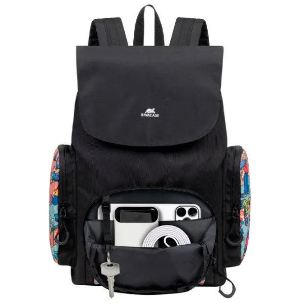 Rucsac RivaCase 5425 Urban Skaters Black/ 15 l photo 8 Rucsac RivaCase 5425 Urban Skaters Black/ 15 l photo 8