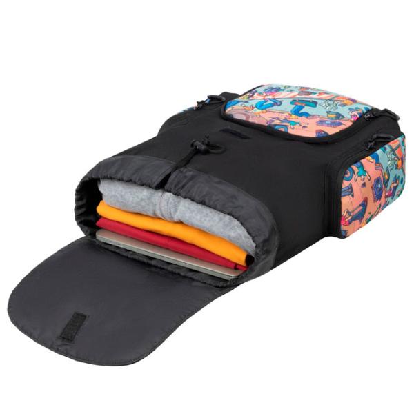 Rucsac RivaCase 5425 Urban Skaters Black/ 15 l photo 13 Rucsac RivaCase 5425 Urban Skaters Black/ 15 l photo 13