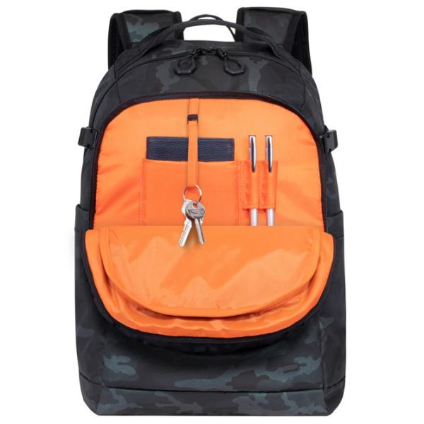 Rucsac RivaCase 7631 15.6"/ Navy Camo/ 28 l photo 8