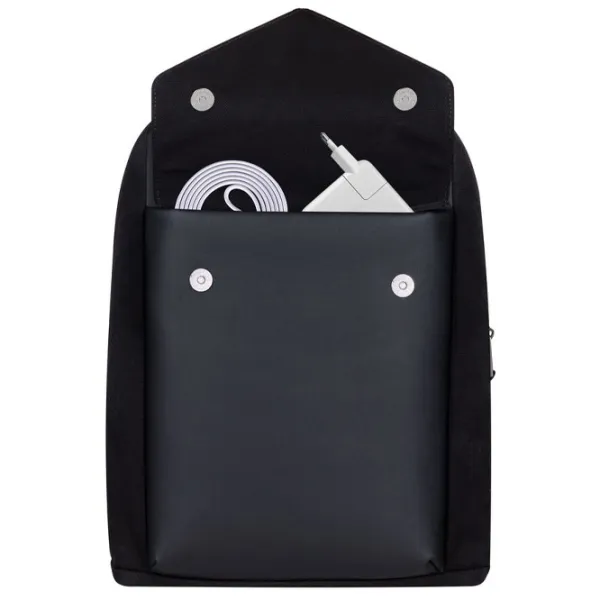 Rucsac pentru laptop RivaCase Canvas Urban 14"/ Gray Black photo 3