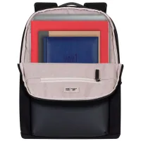 Rucsac pentru laptop RivaCase Canvas Urban 14"/ Gray Black photo 6