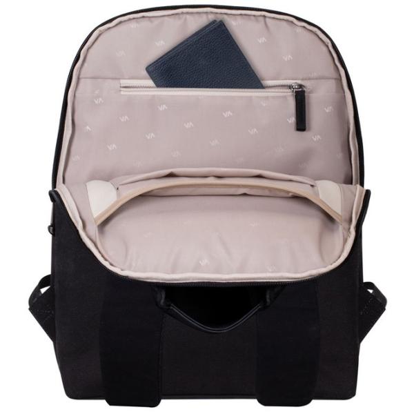 Rucsac pentru laptop RivaCase Canvas Urban 14"/ Gray Black photo 8