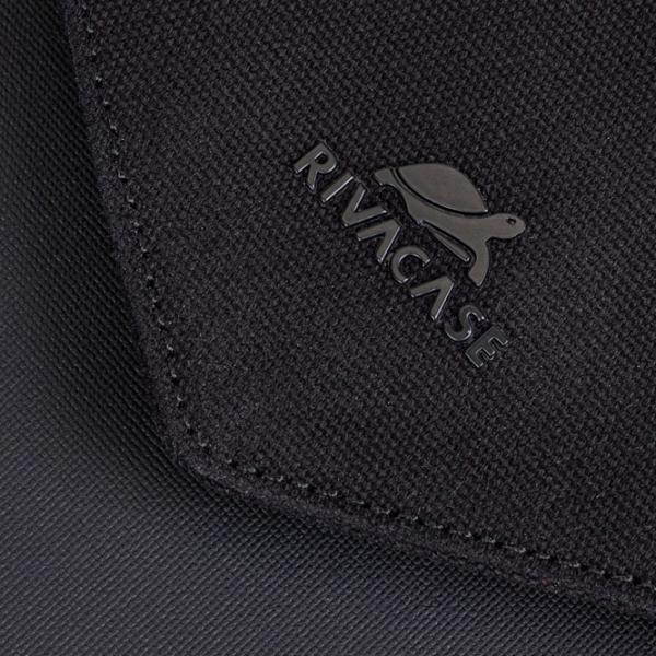 Rucsac pentru laptop RivaCase Canvas Urban 14"/ Gray Black photo 12