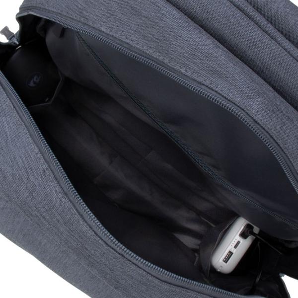 Rucsac RivaCase 7567 17.3"/ Dark Gray photo 11