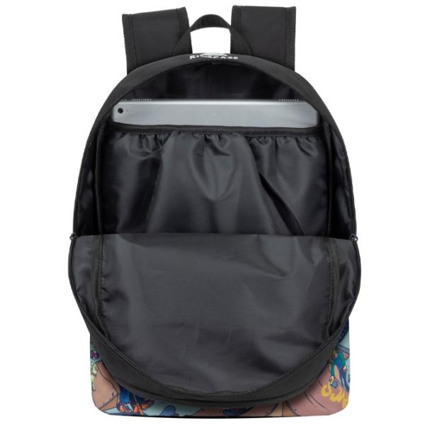 Rucsac RivaCase Urban Skaters Black/ 12 l photo 4