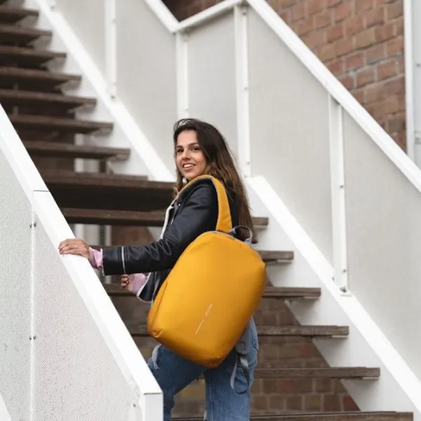 Rucsac XD-Design Bobby Soft anti-theft 15.6"/ Yellow/ 16 l photo 7