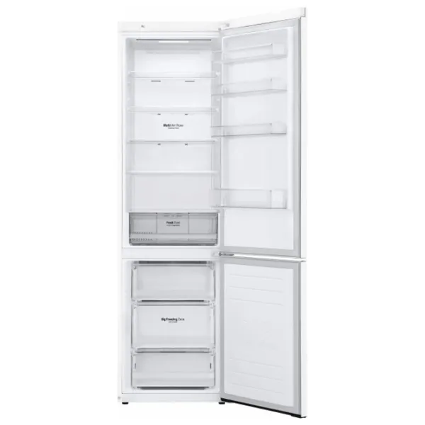 Frigider LG GW-B509SQKM cu congelator jos 384 l / 203 cm / White photo 5