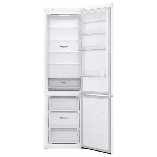 Frigider LG GW-B509SQKM cu congelator jos 384 l / 203 cm / White photo 5