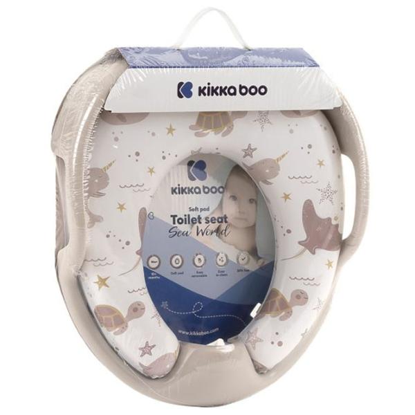Reductor WC Kikka Boo Sea World pentru fetițe/ 18+ luni/ Polipropilenă photo 3 Reductor WC Kikka Boo Sea World pentru fetițe/ 18+ luni/ Polipropilenă photo 3