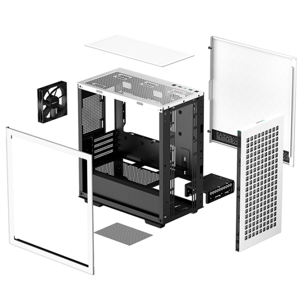 Корпус Deepcool CH370 Mini Tower / Белый photo 10