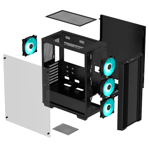 Корпус Deepcool CC560 Mid Tower / Черный photo 10