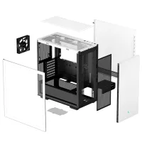 Carcasă Deepcool CH510 Mid Tower / White photo 8