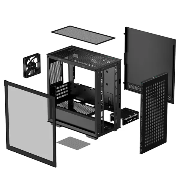 Корпус Deepcool CH370 Mini Tower / Черный photo 10