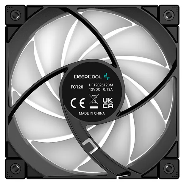 Вентилятор для корпуса Deepcool FC120 Гидродинамический/ 1800 об/ мин photo 5 Вентилятор для корпуса Deepcool FC120 Гидродинамический/ 1800 об/ мин photo 5