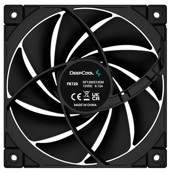 Вентилятор для корпуса Deepcool FK120 Гидродинамический/ 1850 об/ мин photo 5 Вентилятор для корпуса Deepcool FK120 Гидродинамический/ 1850 об/ мин photo 5