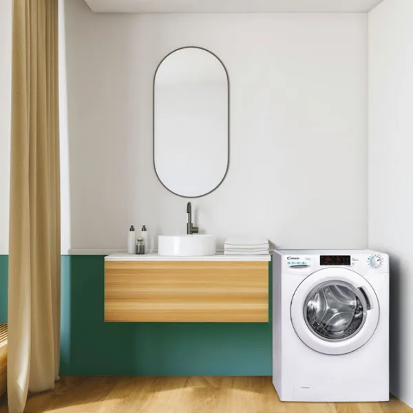 Mașină de spălat Candy CS 149TXME-S 9 kg / 1400 rpm / White photo 4