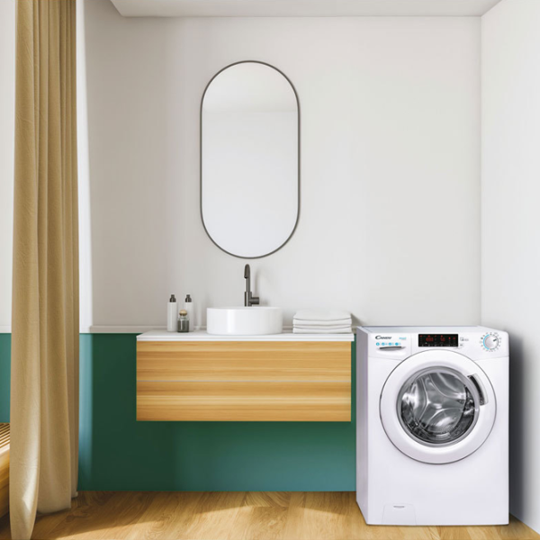Mașină de spălat Candy CS 148TXME-S  8 kg / 1400 rpm / White photo 4