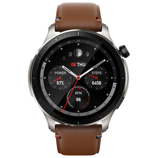 Умные часы Amazfit GTR 4 1.43"/ W2166EU3N/ Серебристый Коричневый photo 3 Умные часы Amazfit GTR 4 1.43"/ W2166EU3N/ Серебристый Коричневый photo 3