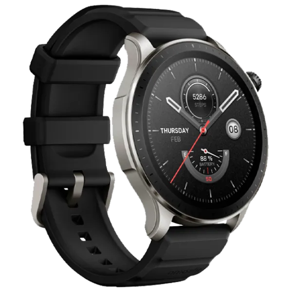 Умные часы Amazfit GTR 4 1.43"/ W2166EU3N/ Серебристый Черный photo 2 Умные часы Amazfit GTR 4 1.43"/ W2166EU3N/ Серебристый Черный photo 2