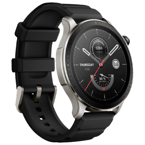 Умные часы Amazfit GTR 4 1.43"/ W2166EU3N/ Серебристый Черный photo 2 Умные часы Amazfit GTR 4 1.43"/ W2166EU3N/ Серебристый Черный photo 2