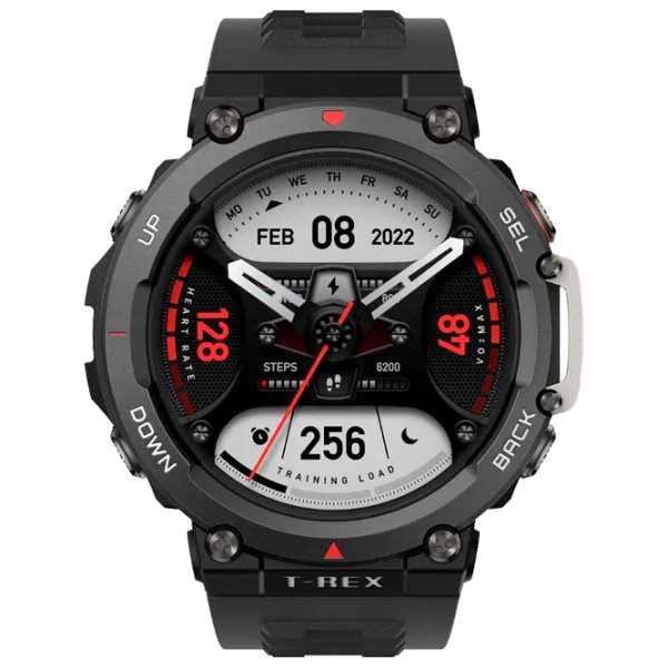 Умные часы Amazfit T-Rex 2 1.39"/ A2170-EB/ Ember Черный photo 2