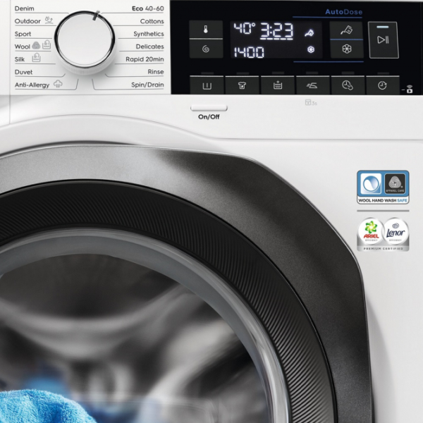 Стиральная машина Electrolux EW6F349BSA 9 кг / 1400 об/мин / Белый photo 2